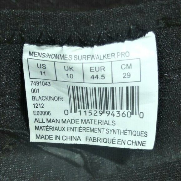 SPRT1 Walker Pro Men's SPEEDO DIVING SHOES Size 11 Water Shoes Surf Shoes - Picture 5 of 7